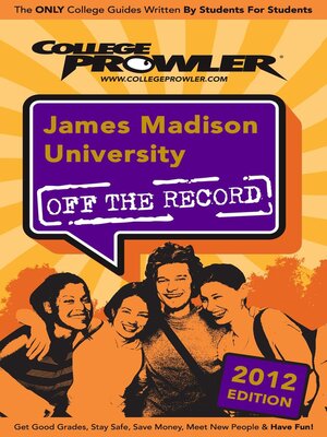 cover image of James Madison University 2012
